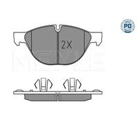Plaquettes de frein Essieu avant 025 241 7219/PD MEYLE pour BMW X5 X6