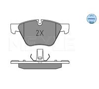 Plaquettes de frein Essieu avant 025 246 9719 MEYLE pour BMW 5 5 Touring