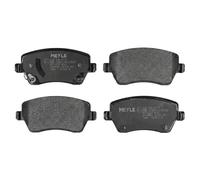 Meyle Kit de plaquettes de frein 025 252 6117 – Avant pour Nissan Micra IV, Note E12