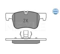 Plaquettes de frein Essieu avant 025 255 0618 MEYLE pour BMW 1 3 4 Coupé