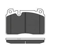 Plaquettes de frein Essieu avant 025 256 4316/PD MEYLE pour AUDI Q5