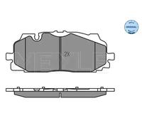 MEYLE 025 258 6117 Plaquettes de frein