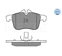 Plaquettes de frein Essieu avant 025 283 3219/W MEYLE pour OPEL ASTRA H Break