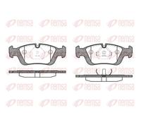 Plaquettes de frein Essieu avant 0384.00 REMSA pour BMW 3 3 Coupé 3 Décapotable
