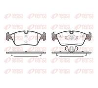 Plaquettes de frein Essieu avant 0384.60 REMSA pour BMW 1 Coupé 1 3 Touring 3