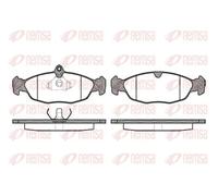 REMSA 0393.00 Plaquettes de frein