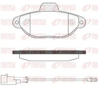 Plaquettes de frein Essieu avant 0414.22 REMSA pour FORD KA