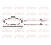 Plaquettes de frein Essieu avant 0438.04 REMSA pour CITROËN XANTIA XANTIA Break