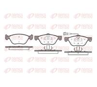 Plaquettes de frein Essieu avant 0589.21 REMSA pour ALFA ROMEO FIAT LANCIA