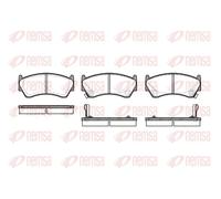Plaquettes de frein Essieu avant 0592.02 REMSA pour NISSAN ALMERA I Hatchback