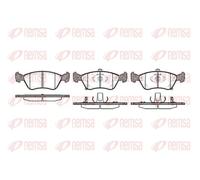 Plaquettes de frein Essieu avant 0676.02 REMSA pour TOYOTA AVENSIS AVENSIS Break