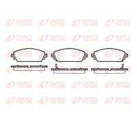 Kit de plaquettes de frein, frein à disque REMSA 0700.02