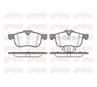 REMSA 0719.00 Plaquettes de frein