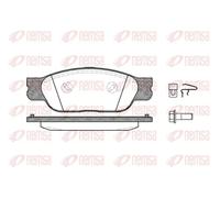 Plaquettes de frein Essieu avant 0731.00 REMSA pour JAGUAR LINCOLN