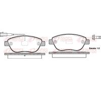 REMSA 0859.11 Plaquettes de frein