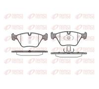 REMSA 0963.00 Plaquettes de frein