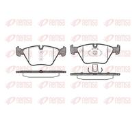Plaquettes de frein Essieu avant 0963.00 REMSA pour BMW MG