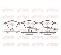 REMSA 0964.12 Plaquettes de frein