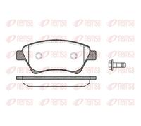 REMSA 0976.00 Plaquettes de frein