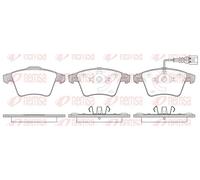 Plaquettes de frein Essieu avant 1045.11 REMSA pour VW MULTIVAN T5 MULTIVAN T6