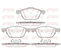 Plaquettes de frein Essieu avant 1082.12 REMSA pour FORD FOCUS III C-MAX II