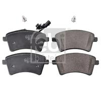 Plaquettes de frein Essieu avant 116200 FEBI BILSTEIN pour RENAULT KANGOO BE BOP
