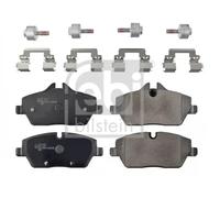 FEBI BILSTEIN Plaquettes de frein 116235, avant, kit avec matériel de montage, BMW i3 (I01)