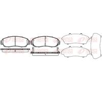 Plaquettes de frein Essieu avant 1171.12 REMSA pour HONDA CR-V III CR-V IV