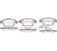 Plaquettes de frein Essieu avant 1219.11 REMSA pour AUDI A4 B8 A5 A5 Sportback