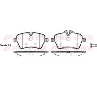 REMSA 1277.00 Plaquettes de frein
