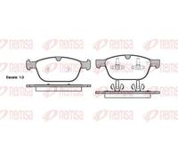 Plaquettes de frein Essieu avant 1397.00 REMSA pour VOLVO XC60 I SUV XC90 I