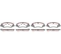 Plaquettes de frein Essieu avant 1409.10 REMSA pour LAND ROVER DISCOVERY IV