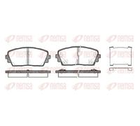 REMSA 1481.02 Plaquettes de frein