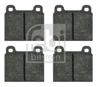 Plaquettes de frein Essieu avant 16134 FEBI BILSTEIN pour MERCEDES-BENZ PORSCHE