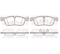 Plaquettes de frein Essieu avant 1633.00 REMSA pour LAND ROVER DISCOVERY IV