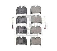 Plaquettes de frein Essieu avant 16534 FEBI BILSTEIN pour MERCEDES-BENZ SL CLS