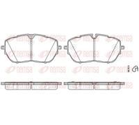 Plaquettes de frein Essieu avant 1654.00 REMSA pour PEUGEOT 308 II 308 SW II