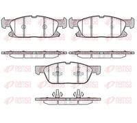 Plaquettes de frein Essieu avant 1657.02 REMSA pour FORD GALAXY III