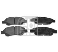 FEBI BILSTEIN Plaquettes de freins Avant contact de signal d'usure exclu 16589