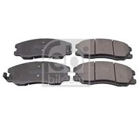 Plaquettes de frein Essieu avant 16632 FEBI BILSTEIN pour OPEL CHEVROLET