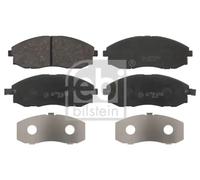 Febi bilstein 16680 Kit de plaquettes de frein, frein à disque