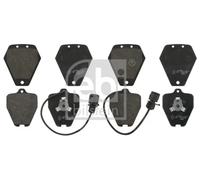 FEBI BILSTEIN 16999 Plaquettes de freins Avant pour AUDI 100 Limousine (4A2, C4)