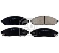 Plaquettes de frein Essieu avant 170304 FEBI BILSTEIN pour NISSAN NAVARA NP300