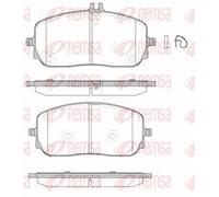 Plaquettes de frein Essieu avant 1826.00 REMSA pour MERCEDES-BENZ CLASSE G GLE