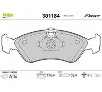 VALEO 301184 Plaquettes de frein