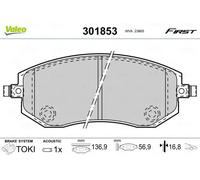 Valeo Plaquettes de frein 301853