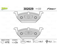 VALEO 302029 Plaquettes de frein