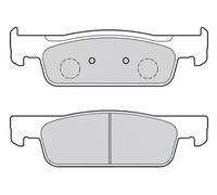 Valeo Plaquettes de frein First Renault Clio IV 11.12> Essieu avant - Jeu de 4 Réf. 302150