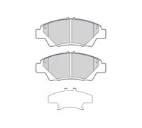 Valeo Plaquettes de frein Essential 302158 - Jeu de 4 pour essieu avant, certifiées ECE-R90