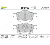 VALEO 302163 Plaquettes de frein